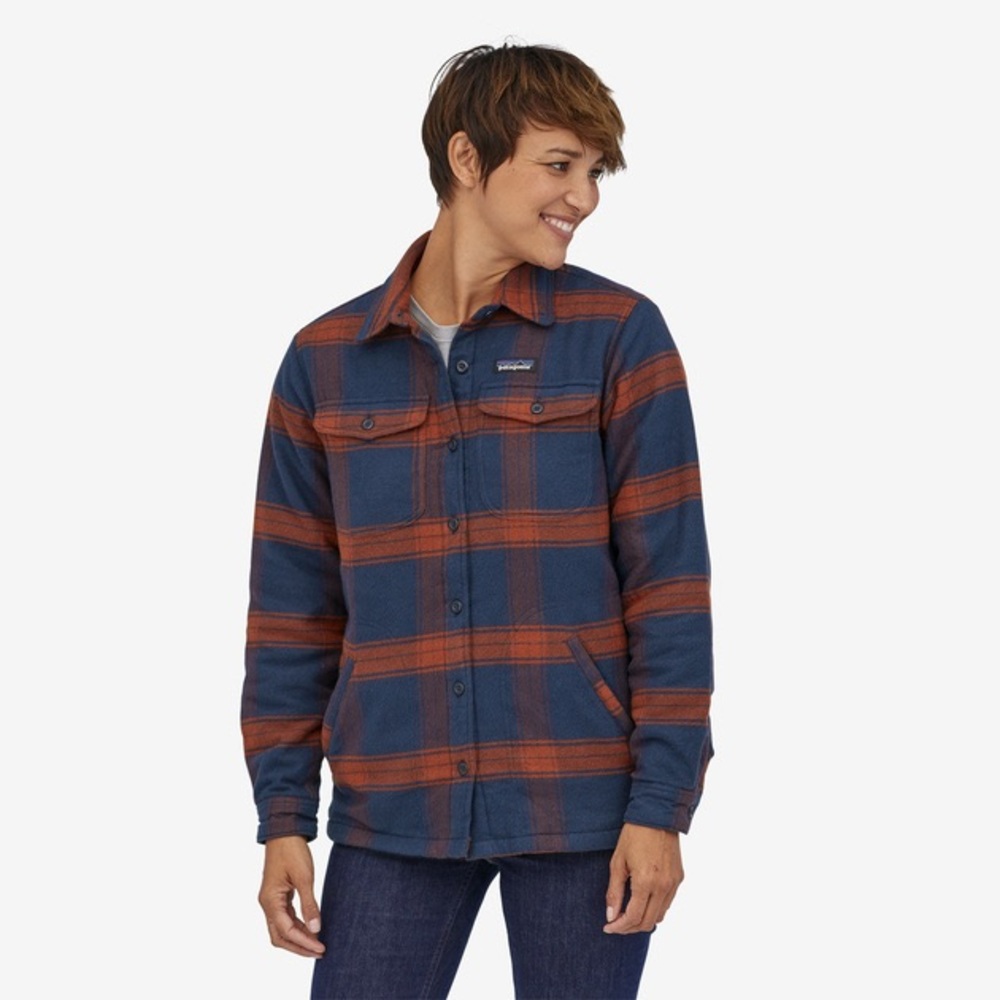 Patagonia insulated Fjord plaid flannel